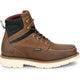 Justin Men's Bristol 6" Soft Toe Waterproof Slip Resist Work Boot- Brown- HW686 - Overlook Boots