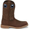 Justin Men's All Round 11" Waterproof Western Work Boot -Brown- SE3114 8.0 / Medium / Brown - Overlook Boots