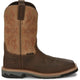 Justin Men's Bolt 11" Composite Toe Waterproof Western Work Boot -Brown- SE4103 8.0 / Medium / Brown - Overlook Boots