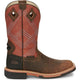 Justin Men's Dalhart 12" Waterproof Western Work Boot -Brown- SE4216 8 / Medium / Brown - Overlook Boots