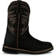 Justin Men's Widowmaker 11" Square Toe Waterproof Western Work Boot - Black - SE4240 - Overlook Boots