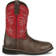 Justin Men's Apprentice 11" Steel Toe Western Work Boot - Coffee - SE4245 - Overlook Boots