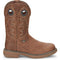 Justin Men's Rush 11" Nano Composite Toe Western Work Boot -Brown- SE4334 7.0 / Medium / Brown - Overlook Boots