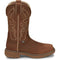 Justin Women's Rush 11" Waterproof Western Work Boot -Tan- SE4353 6 / Medium / Tan - Overlook Boots