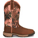 Justin Women's Rush 11" Waterproof Western Work Boot -Brown- SE4356 6 / Medium / Brown - Overlook Boots