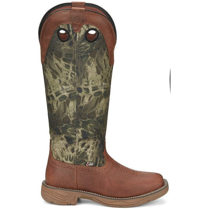 Justin Men's Rush Strike 17" Western Work Boot -Brown- SE4380 8 / Medium / Brown - Overlook Boots
