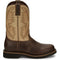 Justin Men's Superintendent 11" Western Work Boot -Brown- SE4660 8 / Medium / Brown - Overlook Boots
