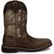 Justin Men's Trekker 11" Waterproof Western Work Boot - Realtree - SE4676 7.0 / Medium / Brown - Overlook Boots