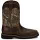 Justin Men's Trekker 11" Composite Toe Waterproof Western Work Boot -Brown- SE4677 8.0 / Medium / Brown - Overlook Boots