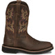 Justin Men's Driller 11" Waterproof Western Work Boot -Tan- SE4689 7.0 / Medium / Brown - Overlook Boots