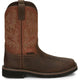 Justin Men's Switch 11" Composite Toe Western Work Boot -Brown- SE4812 8.0 / Medium / Brown - Overlook Boots