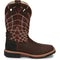 Justin Men's Derrickman 12" Composite Toe Western Work Boot -Brown- SE4835 7.0 / Medium / Brown - Overlook Boots