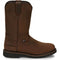 Justin Men's Drywall 10" Waterproof Western Work Boot -Brown- SE4960 7.0 / Medium / Brown - Overlook Boots