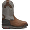 Justin Men's Tanker 11" Steel Toe Western Work Boot -Brown- WK2102 7.0 / Medium / Brown - Overlook Boots