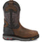 Justin Men's Tanker 11" Steel Toe Western Work Boot -Brown- WK2104 7.0 / Medium / Brown - Overlook Boots