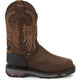 Justin Men's Driscoll 11" Steel Toe Metguard Western Work Boot -Brown- WK2112 7.0 / Medium / Brown - Overlook Boots