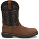 Justin Men's Rush 11" Composite Toe Western Work Boot -Tan- WK4337 8 / Medium / Tan - Overlook Boots