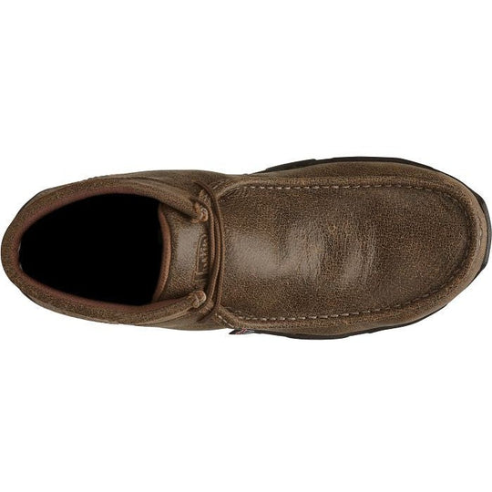 Justin Men's Cappie Steel Toe Work Boot -Tan Bomber- 237  - Overlook Boots