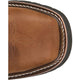 Justin Men's Ames 11" Steel Toe Waterproof Slip Resist Work Boot- Brown- HL4225 - Overlook Boots