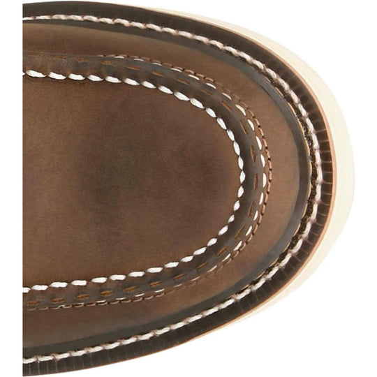 Justin Men's Bristol 6" Soft Toe Waterproof Slip Resist Work Boot- Brown- HW686 - Overlook Boots