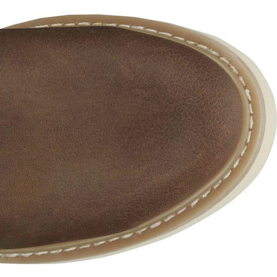 Justin Men's Ram 10" Steel Toe Slip Resist Lace Up Work Boot- Brown- OW4711 - Overlook Boots