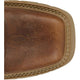 Justin Men's Daywork 11" Square Toe WP Western Work Boot - Pecan - SE4242 - Overlook Boots