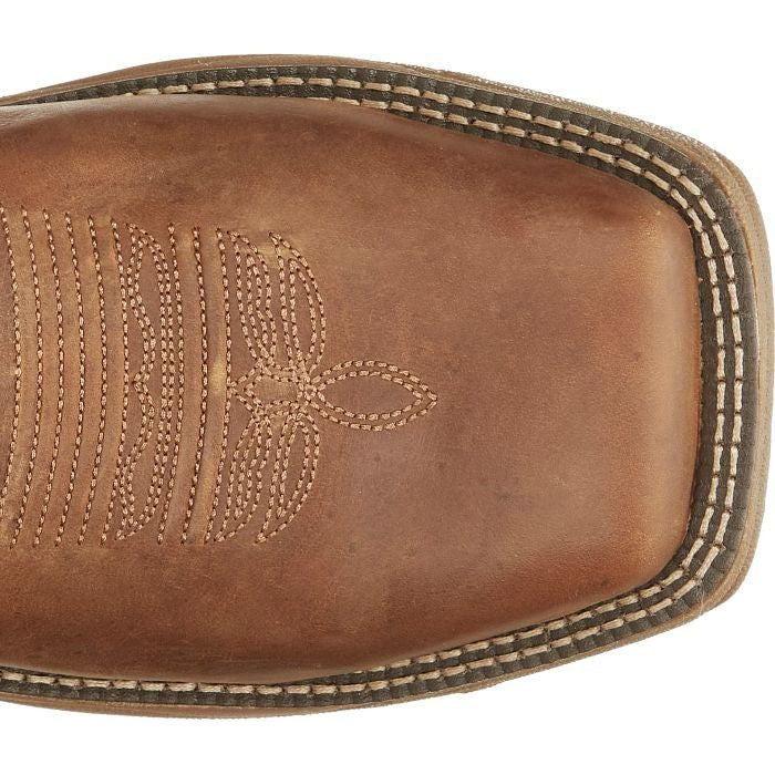 Justin Men's Rush 11" Steel Toe Waterproof Western Work Boot -Tan- SE4340 - Overlook Boots