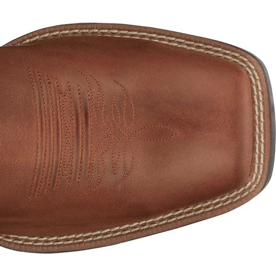 Justin Men's Canter 11" Steel Toe Slip Resistant Western Work Boot -Brown- SE4511 - Overlook Boots