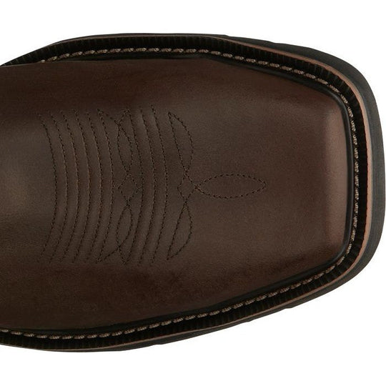 Justin Men's Keavan 11" Steel Toe Met Guard Western Work Boot -Brown- SE4570 - Overlook Boots