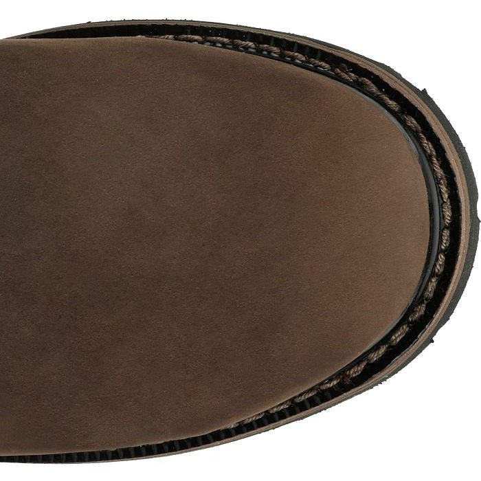 Justin Men's Pulley 10" Waterproof Composite Toe Met Guard Western Work Boot -Brown- SE4630 - Overlook Boots