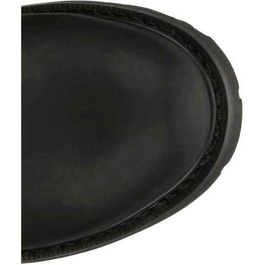 Justin Men's Dorsal 11" Round Toe Waterproof Pull On Work Boot- Black- SE4637 - Overlook Boots
