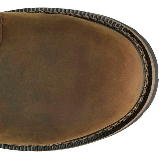 Justin Men's Pulley 8" Comp Toe Waterproof Met Guard Work Boot- Brown- SE630 - Overlook Boots