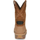 Justin Men's Montana 11" Nano Composite Toe Western Work Boot- Brown- CR2124 - Overlook Boots