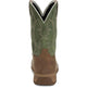 Justin Men's Nitread 11" Comp Toe Waterproof Pull On Work Boot- Brown- CR3210 - Overlook Boots