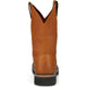 Justin Men's Lafayette 11" Steel Toe Pull On Work Boot- Brown- HL4227 - Overlook Boots