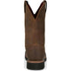 Justin Men's Billings 11" Soft Toe Waterproof Pull On Work Boot- Brown- HL4234 - Overlook Boots