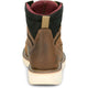 Justin Men's Bristol 6" Steel Toe Waterproof Slip Resist Work Boot- Brown- HW687 - Overlook Boots