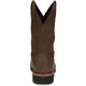 Justin Men's Carbide 11" Waterproof Steel Toe Slip Resistant Western Work Boot - Hickory Brown - OW4458 - Overlook Boots