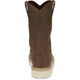 Justin Men's Ram 10" Steel Toe Slip Resist Lace Up Work Boot- Brown- OW4711 - Overlook Boots