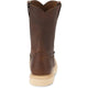 Justin Men's Axe 10" Soft Toe Wedge Western Work Boot -Brown- WK4908  - Overlook Boots