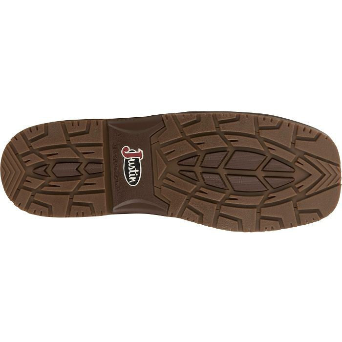 Justin Men's Thorn 11" Composite Toe Waterproof Metguard Western Work Boot -Peanut- SE4753 - Overlook Boots