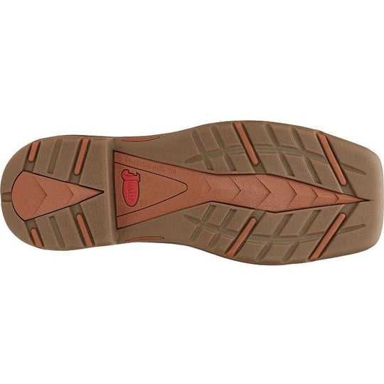 Justin Men's Rush 11" Steel Toe Western Work Boot -Tan- WK4331  - Overlook Boots