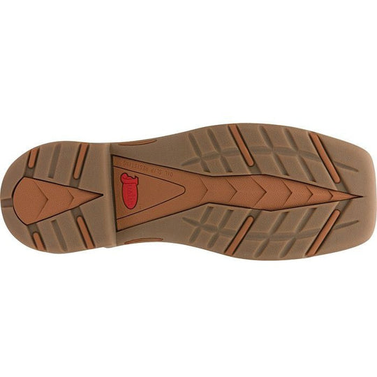 Justin Men's Rush 11" Composite Toe Western Work Boot -Tan- WK4338 - Overlook Boots