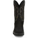 Justin Men's Nitread 11" Comp Toe Waterproof Pull On Work Boot- Black- CR3208 - Overlook Boots