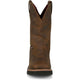 Justin Men's Billings 11" Soft Toe Waterproof Pull On Work Boot- Brown- HL4234 - Overlook Boots