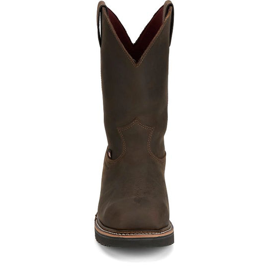 Justin Men's USA Made Billings 11" Steel Toe Waterproof Wester Work Boot - HL4235 - Overlook Boots
