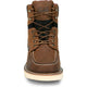 Justin Men's Bristol 6" Soft Toe Waterproof Slip Resist Work Boot- Brown- HW686 - Overlook Boots