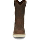 Justin Men's Ram 10" Slip Resistant Lace Up Work Boot - Brown - OW4710 - Overlook Boots