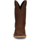 Justin Men's Buster 11" Steel Waterproof Western Work Boot -Brown- SE3101 - Overlook Boots