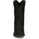 Justin Men's Dorsal 11" Round Toe Waterproof Pull On Work Boot- Black- SE4637 - Overlook Boots
